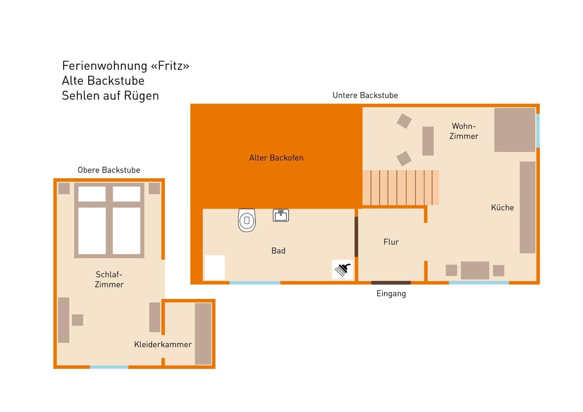 Apartamento Alte Baeckerei Gnade Auf Ruegen Sehlen Exterior foto